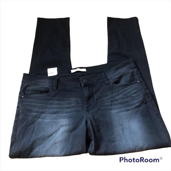 Daytrip Denim - Daytrip Virgo Skinny Curvy Fit Jeans size 33, grayish black